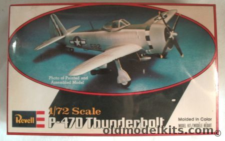 Revell 1/72 Republic P-47D Thunderbolt, H48 plastic model kit